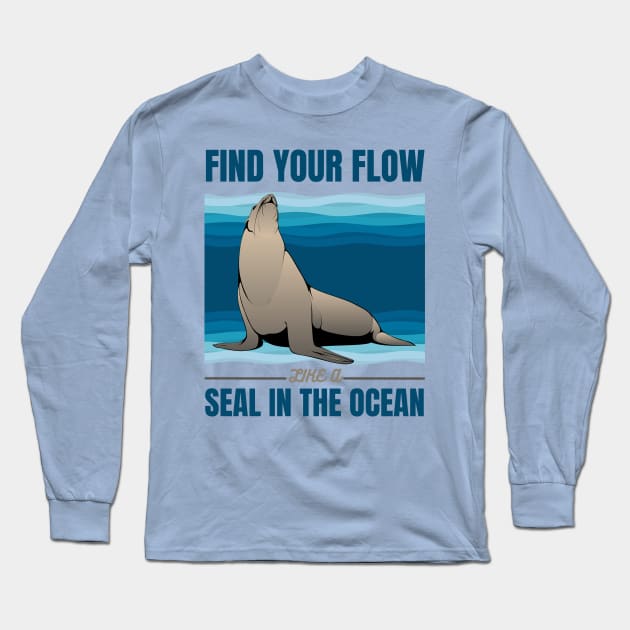 Seals Long Sleeve T-Shirt by Pearsville